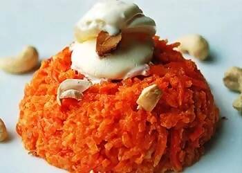 Carrot Halwa with Icecream-ItsBen LifeStyle