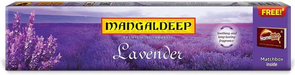 Mangaldeep Lavender (Free Match Box Inside) (72 Sticks)-ItsBen LifeStyle