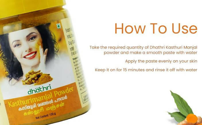 Dhathri Kasthuri Manjal Powder-ItsBen LifeStyle