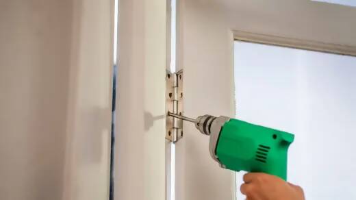 Door Hinge Installation (With Door Dismantling)-ItsBen LifeStyle