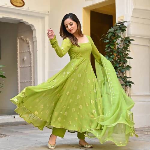 Floor Length Anarkali-ItsBen LifeStyle