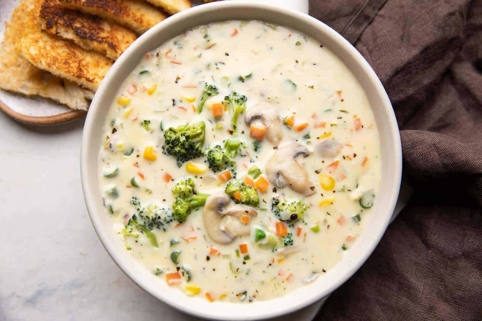 Veg Creamy Soup-ItsBen LifeStyle